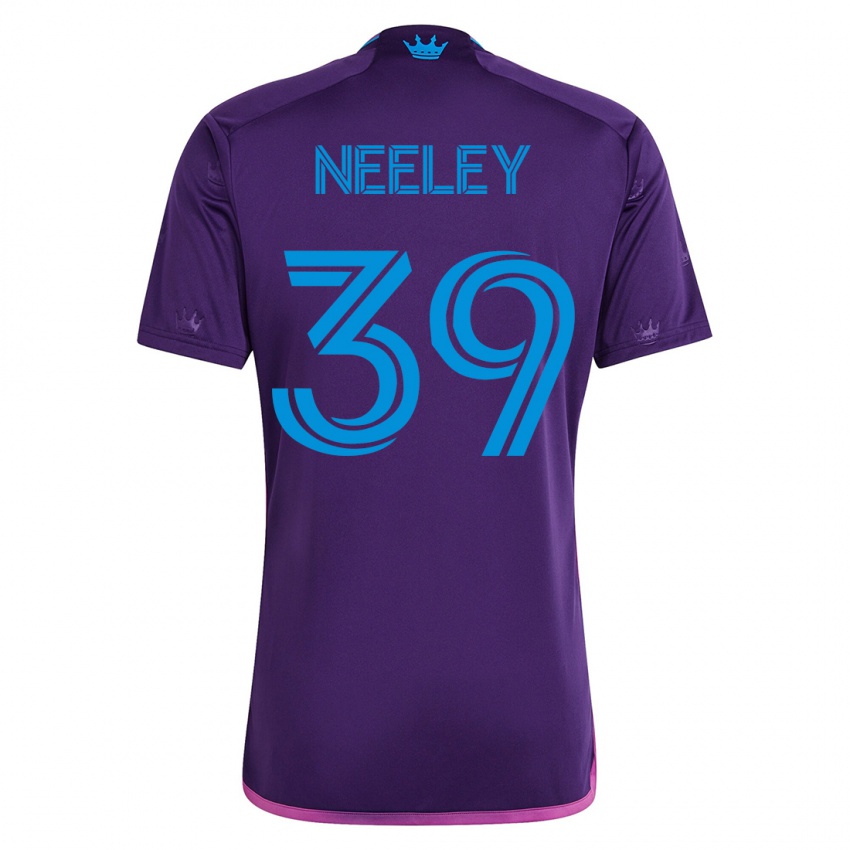 Dames Jack Neeley #39 Viooltje Uitshirt Uittenue 2023/24 T-Shirt België