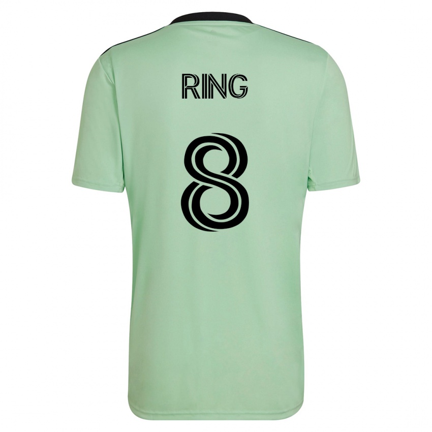 Dames Alexander Ring #8 Licht Groen Uitshirt Uittenue 2023/24 T-Shirt België