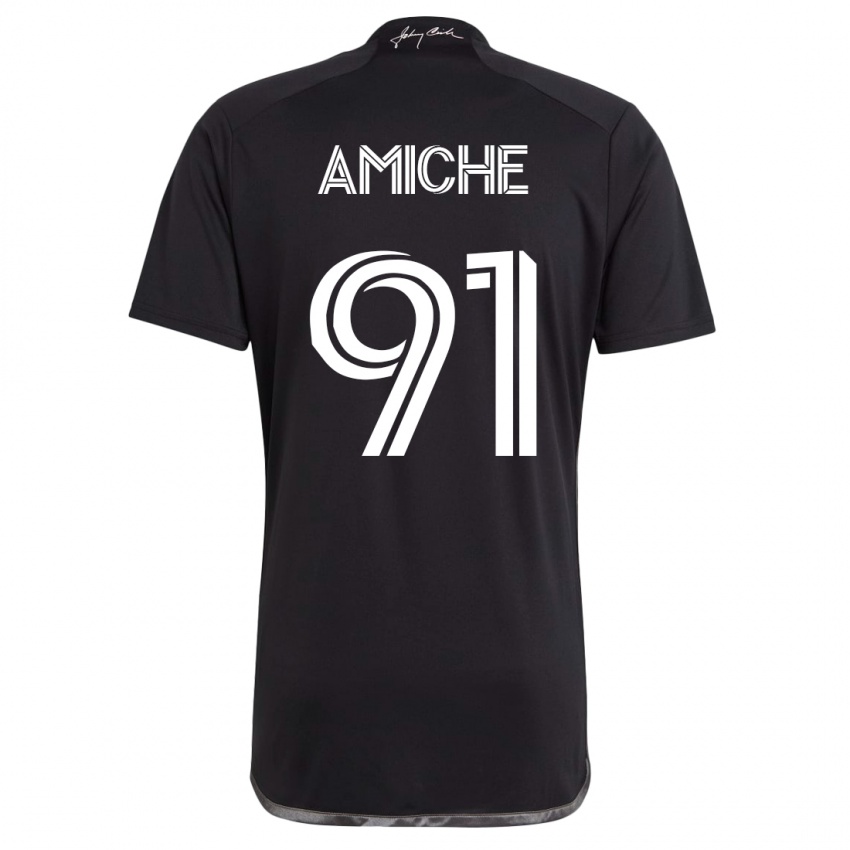 Dames Kemy Amiche #91 Zwart Uitshirt Uittenue 2023/24 T-Shirt België