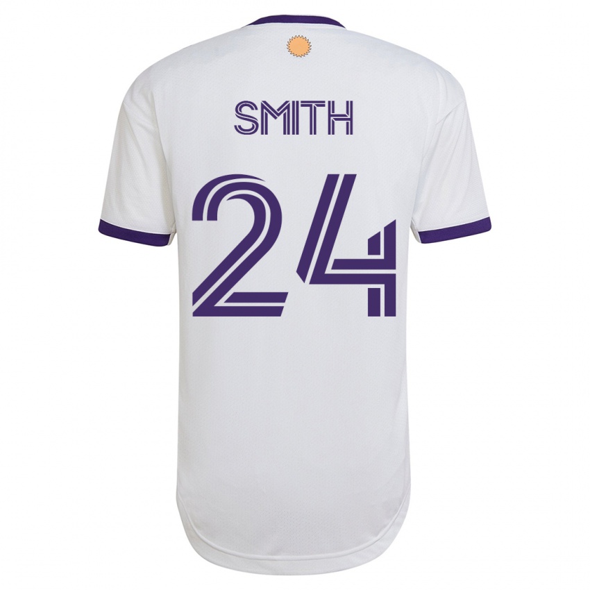 Dames Kyle Smith #24 Wit Uitshirt Uittenue 2023/24 T-Shirt België