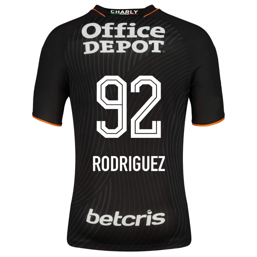 Dames Sergio Rodríguez #92 Zwart Uitshirt Uittenue 2023/24 T-Shirt België