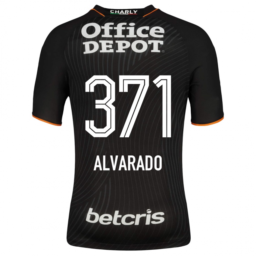 Dames Brandon Alvarado #371 Zwart Uitshirt Uittenue 2023/24 T-Shirt België