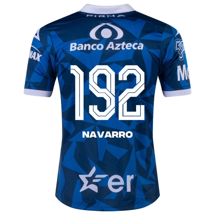 Dames Eduardo Navarro #192 Blauw Uitshirt Uittenue 2023/24 T-Shirt België