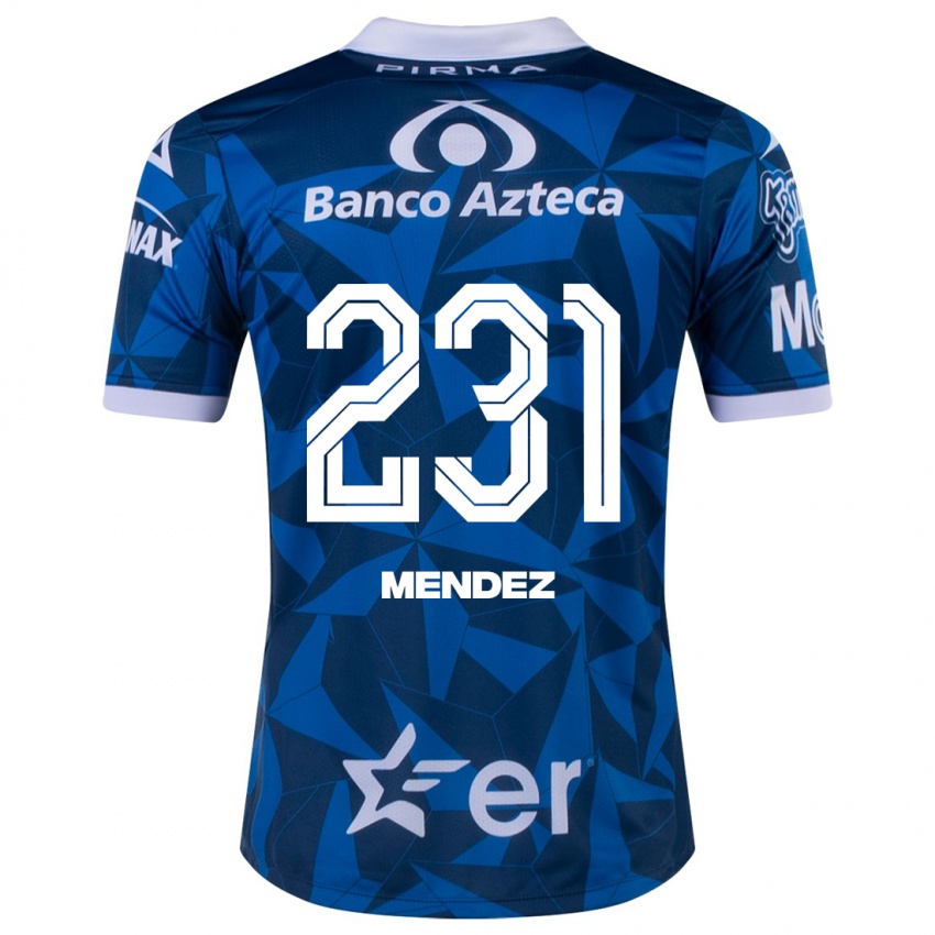 Dames Alejandro Méndez #231 Blauw Uitshirt Uittenue 2023/24 T-Shirt België