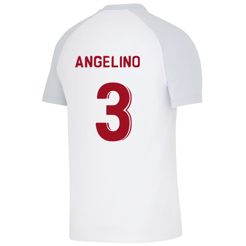 Dames Angelino #3 Wit Uitshirt Uittenue 2023/24 T-Shirt België