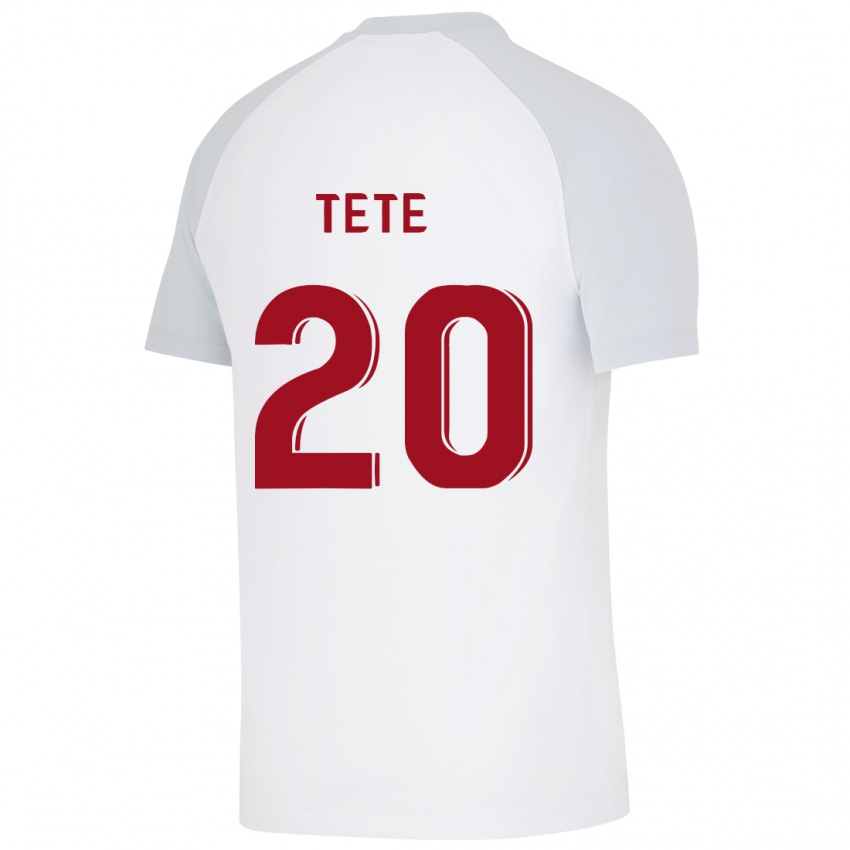 Dames Tete #20 Wit Uitshirt Uittenue 2023/24 T-Shirt België