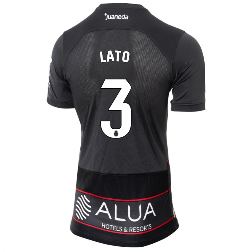 Dames Toni Lato #3 Zwart Uitshirt Uittenue 2023/24 T-Shirt België