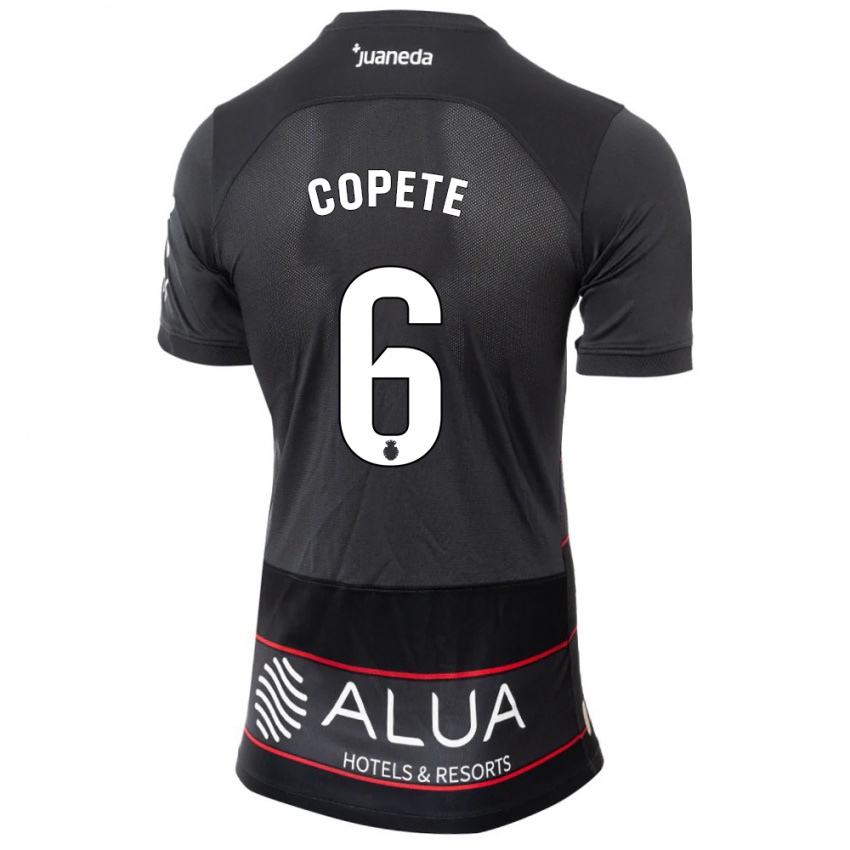 Dames José Copete #6 Zwart Uitshirt Uittenue 2023/24 T-Shirt België