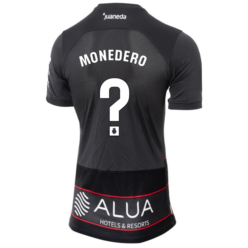 Dames Marc Monedero #0 Zwart Uitshirt Uittenue 2023/24 T-Shirt België