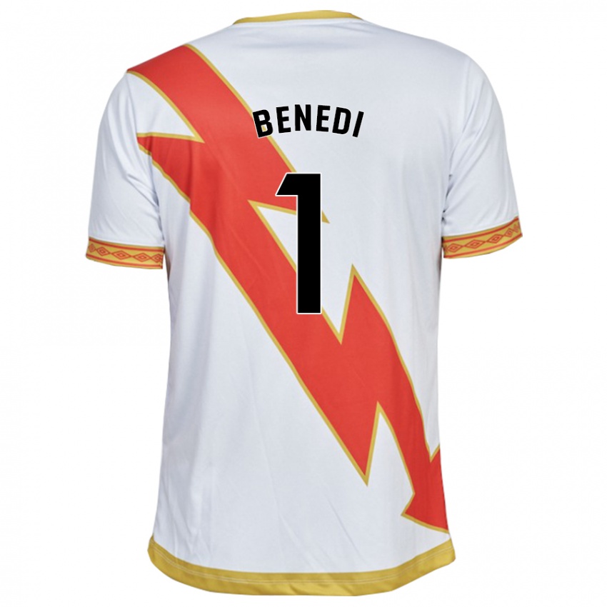 Kinderen Miguel Benedi #1 Wit Thuisshirt Thuistenue 2023/24 T-Shirt België