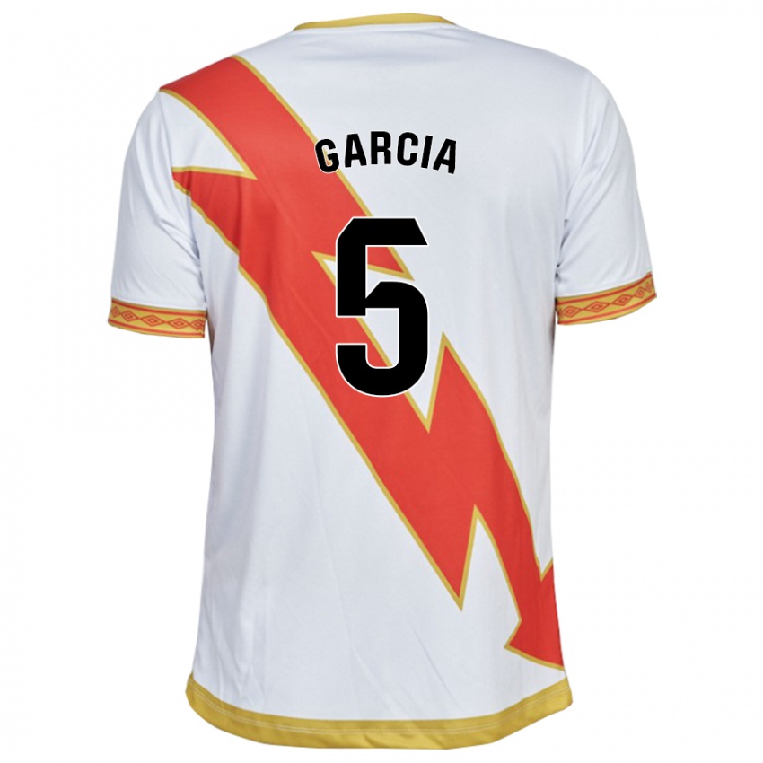 Kinderen Miguel García #5 Wit Thuisshirt Thuistenue 2023/24 T-Shirt België