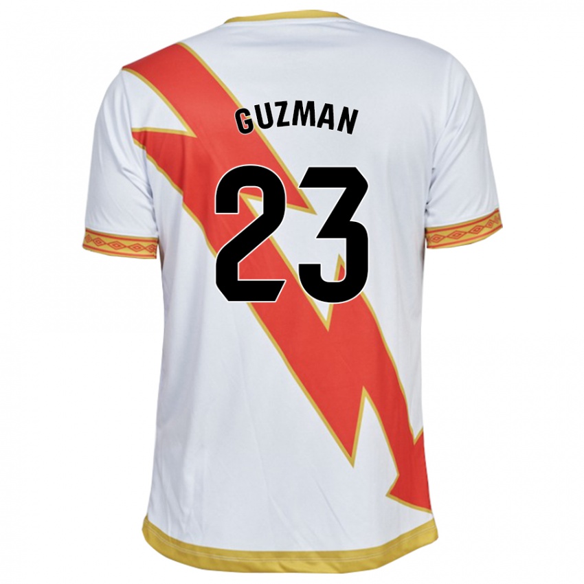 Kinderen Miguel Guzmán #23 Wit Thuisshirt Thuistenue 2023/24 T-Shirt België