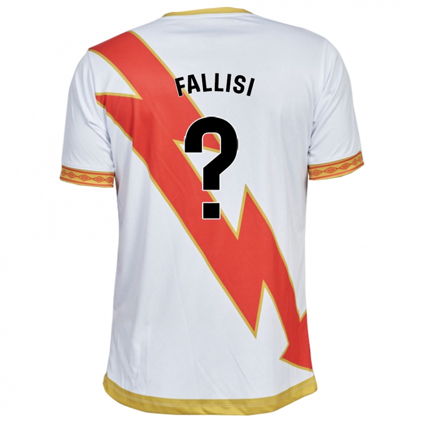 Kinderen Alessandro Fallisi #0 Wit Thuisshirt Thuistenue 2023/24 T-Shirt België