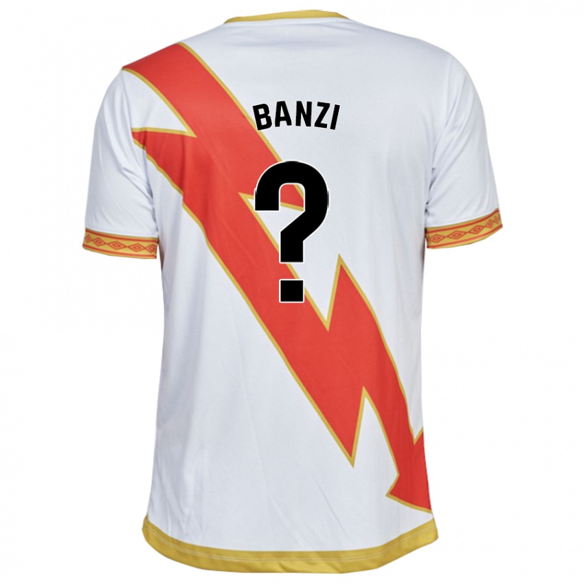 Kinderen Cedrick Banzi #0 Wit Thuisshirt Thuistenue 2023/24 T-Shirt België