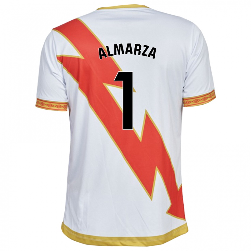 Kinderen Ana Almarza Garrido #1 Wit Thuisshirt Thuistenue 2023/24 T-Shirt België