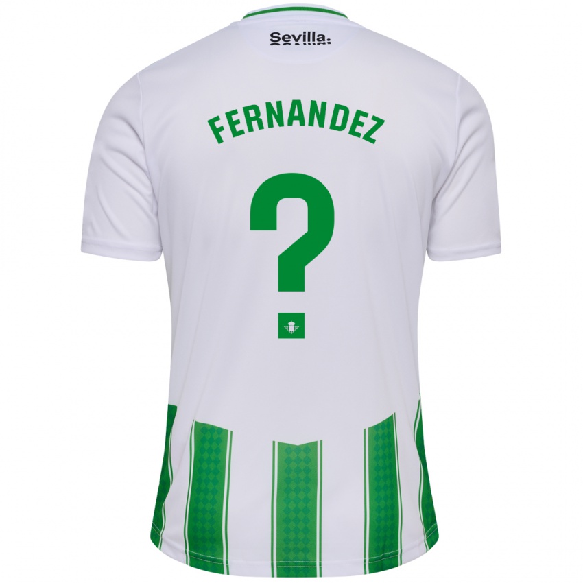 Enfant Maillot Nicolás Fernández #0 Blanc Tenues Domicile 2023/24 T-Shirt Belgique