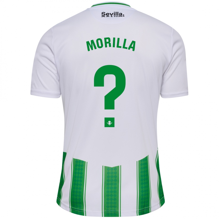 Enfant Maillot Jairo Morilla #0 Blanc Tenues Domicile 2023/24 T-Shirt Belgique