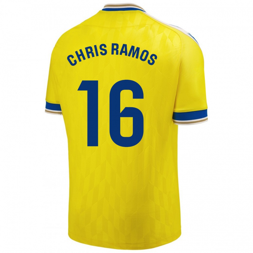 Kinderen Chris Ramos #16 Geel Thuisshirt Thuistenue 2023/24 T-Shirt België