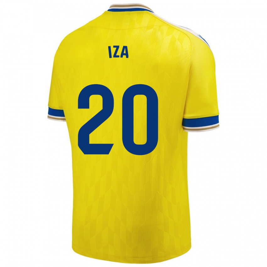 Kinderen Iza Carcelén #20 Geel Thuisshirt Thuistenue 2023/24 T-Shirt België