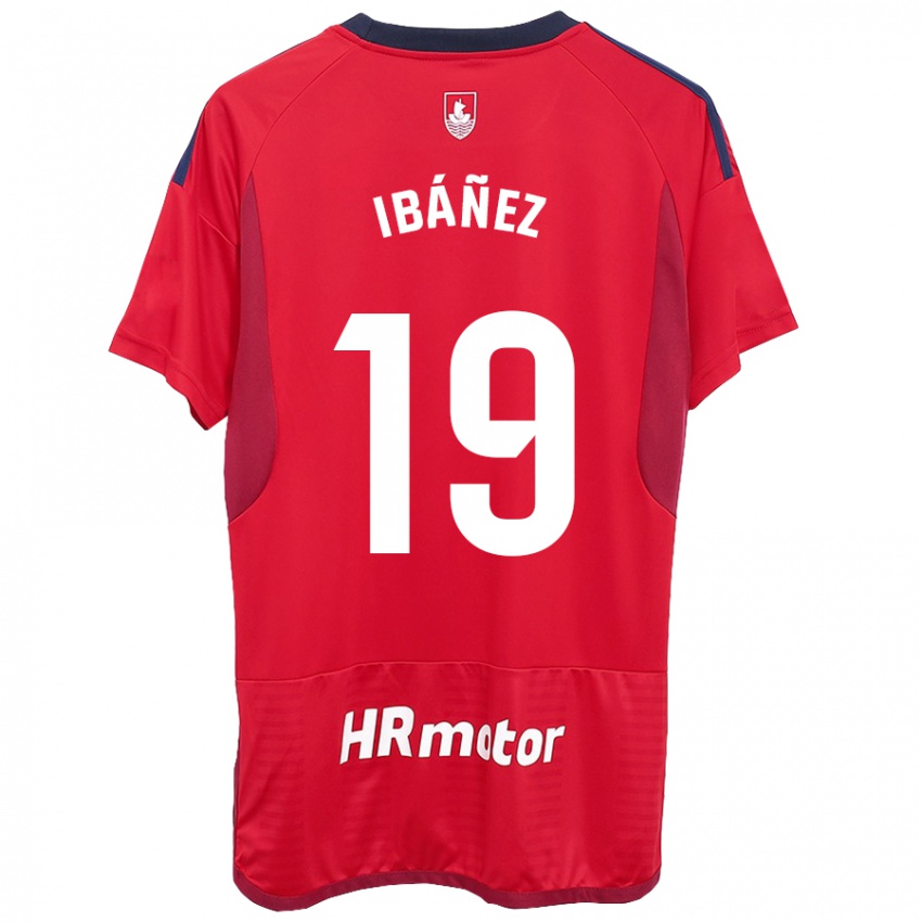 Kinderen Pablo Ibáñez #19 Rood Thuisshirt Thuistenue 2023/24 T-Shirt België