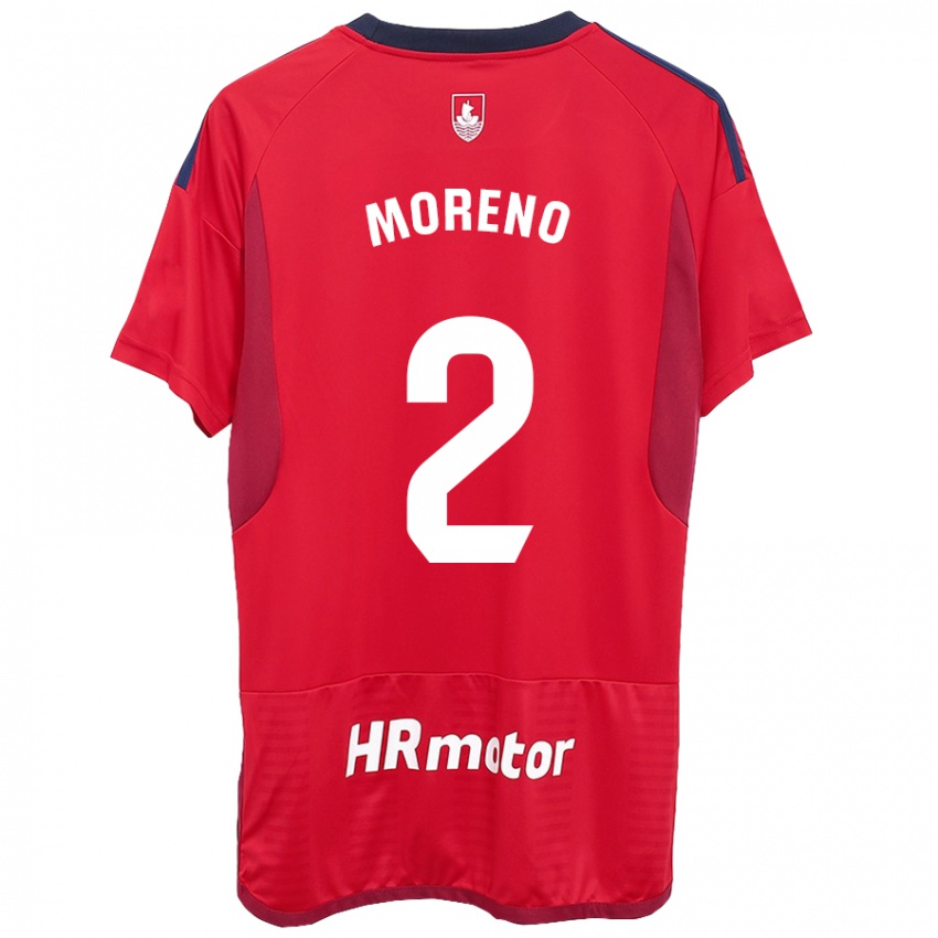 Kinderen Jorge Moreno #27 Rood Thuisshirt Thuistenue 2023/24 T-Shirt België