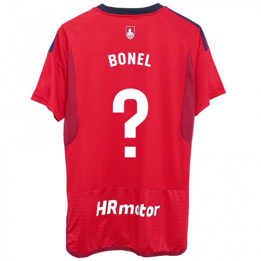 Kinderen Aimar Bonel #0 Rood Thuisshirt Thuistenue 2023/24 T-Shirt België