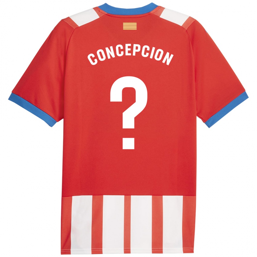 Kinderen Elian Concepción #0 Rood Wit Thuisshirt Thuistenue 2023/24 T-Shirt België