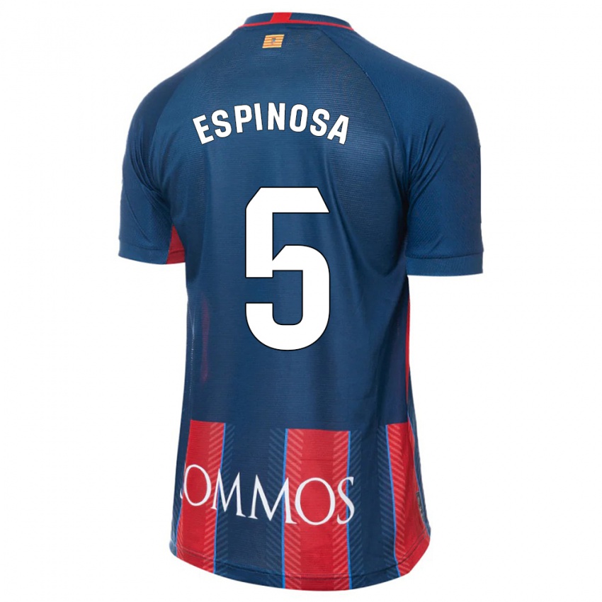 Kinderen Diego Espinosa #5 Marine Thuisshirt Thuistenue 2023/24 T-Shirt België