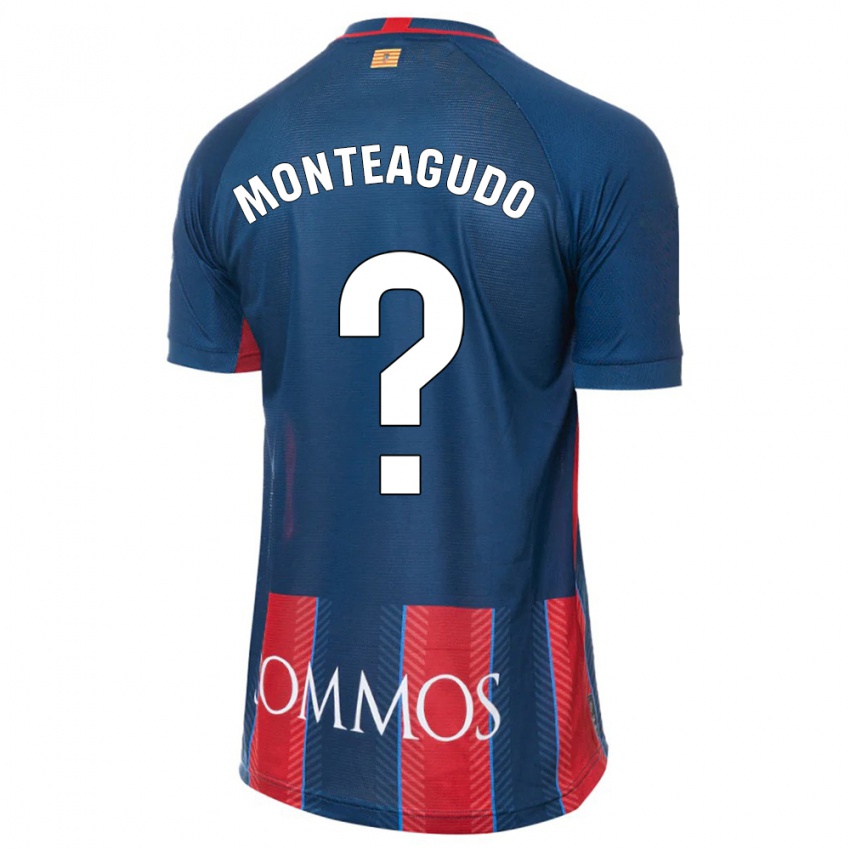 Kinderen Miguel Monteagudo #0 Marine Thuisshirt Thuistenue 2023/24 T-Shirt België