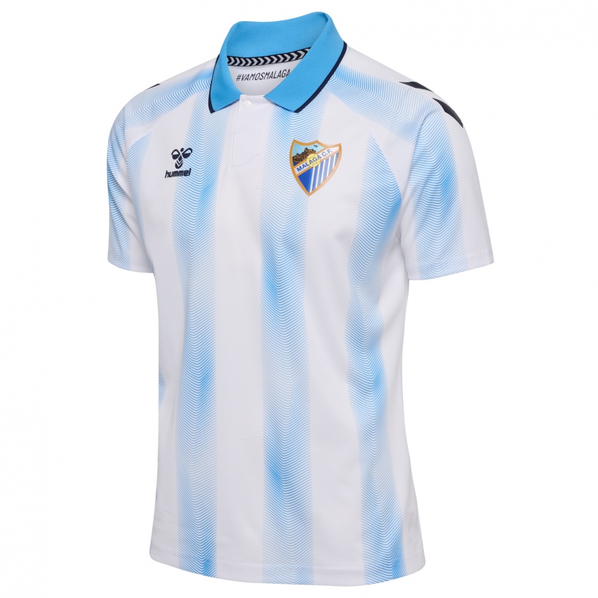 Kinderen Adri López #20 Wit Blauw Thuisshirt Thuistenue 2023/24 T-Shirt België