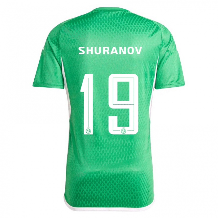 Kinderen Erik Shuranov #19 Wit Blauw Thuisshirt Thuistenue 2023/24 T-Shirt België