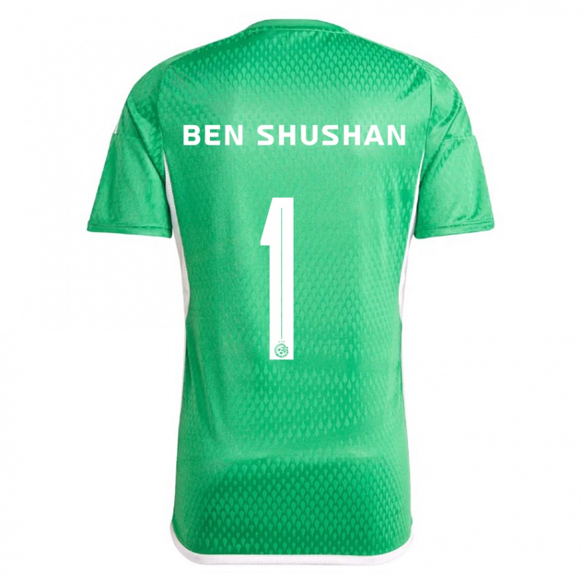 Kinderen Ori Ben Shushan #1 Wit Blauw Thuisshirt Thuistenue 2023/24 T-Shirt België