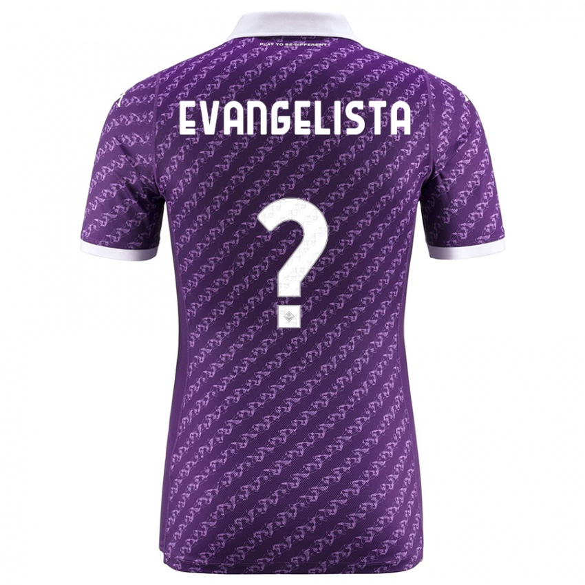 Kinder Carlo Evangelista #0 Violett Heimtrikot Trikot 2023/24 T-Shirt Belgien