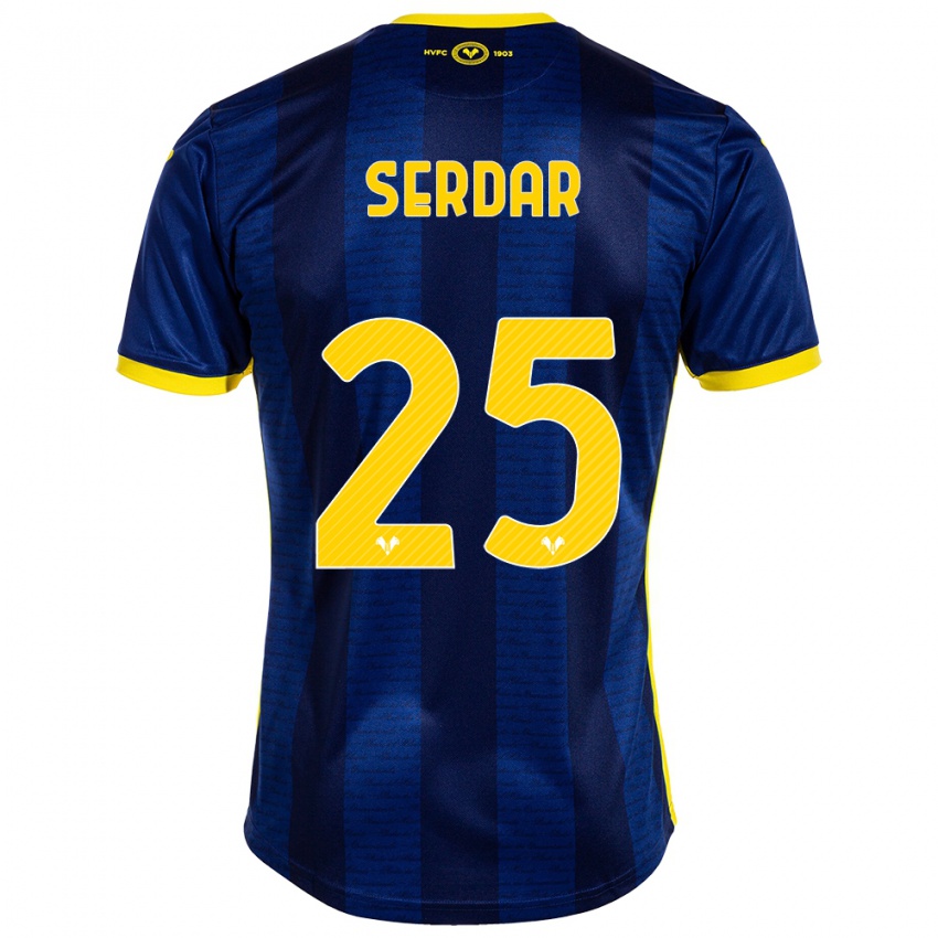 Kinderen Suat Serdar #25 Marine Thuisshirt Thuistenue 2023/24 T-Shirt België