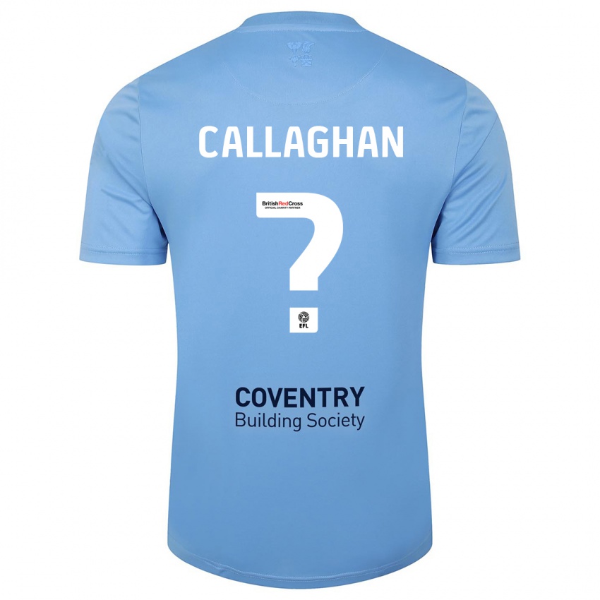 Kinderen Charlie Callaghan #0 Hemelsblauw Thuisshirt Thuistenue 2023/24 T-Shirt België