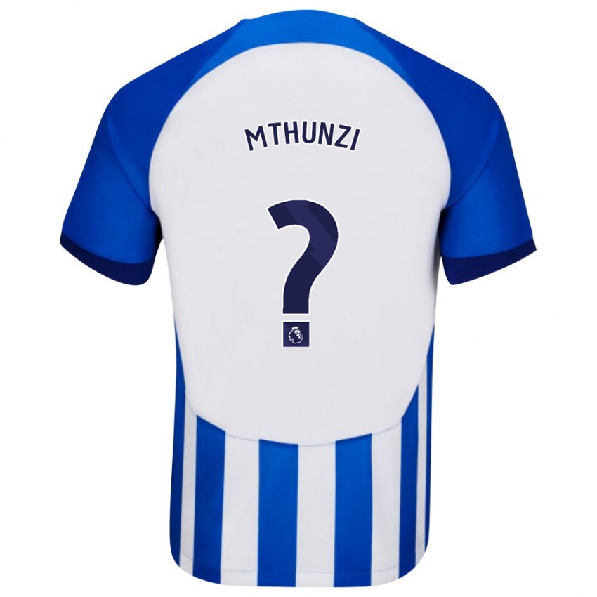 Kinderen Corbin Mthunzi #0 Blauw Thuisshirt Thuistenue 2023/24 T-Shirt België