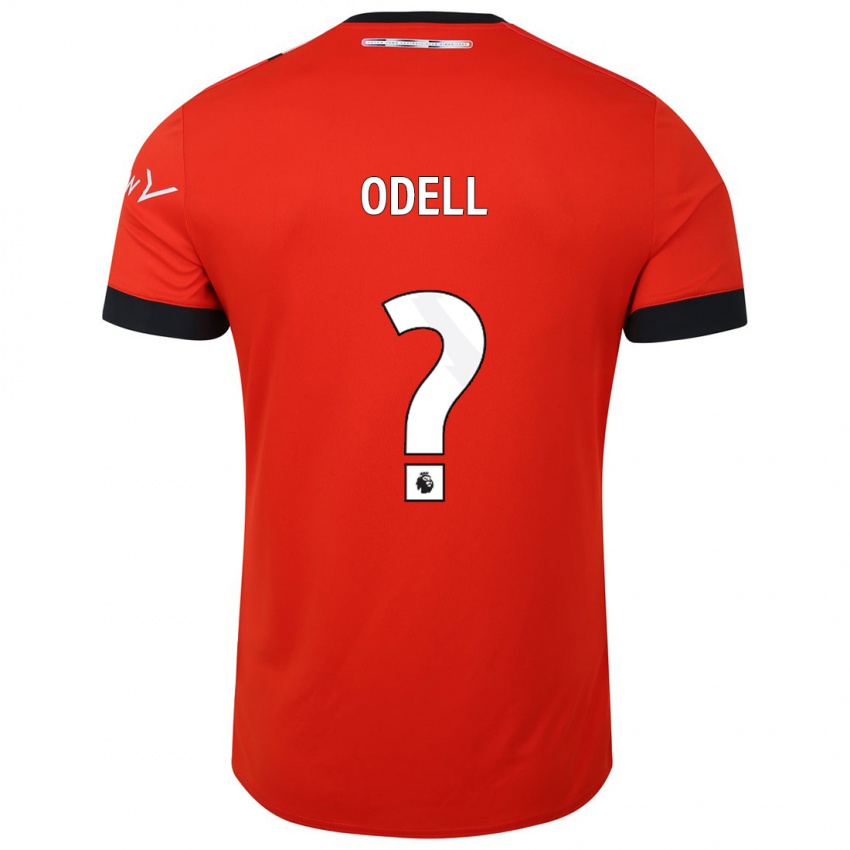 Kinderen Josh Odell #0 Rood Thuisshirt Thuistenue 2023/24 T-Shirt België