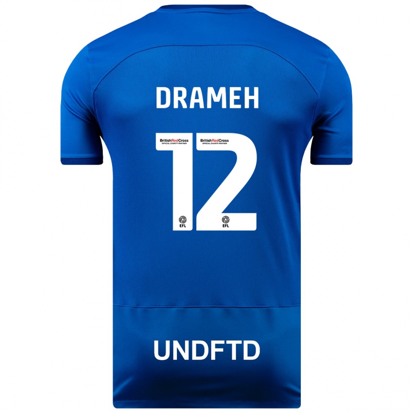 Kinderen Cody Drameh #12 Blauw Thuisshirt Thuistenue 2023/24 T-Shirt België