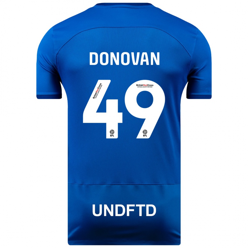 Kinderen Romelle Donovan #49 Blauw Thuisshirt Thuistenue 2023/24 T-Shirt België