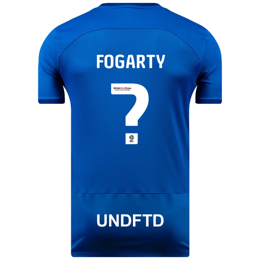 Kinderen Tom Fogarty #0 Blauw Thuisshirt Thuistenue 2023/24 T-Shirt België