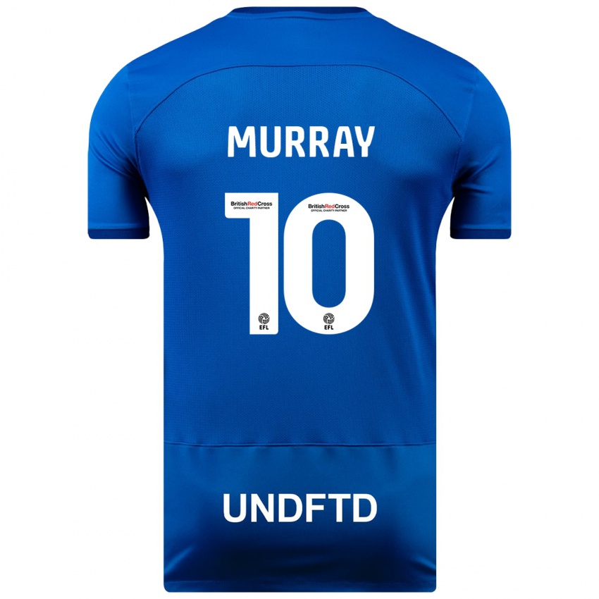 Kinderen Christie Murray #10 Blauw Thuisshirt Thuistenue 2023/24 T-Shirt België