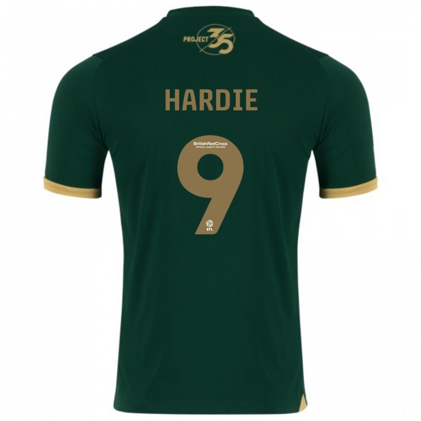 Kinderen Ryan Hardie #9 Groente Thuisshirt Thuistenue 2023/24 T-Shirt België