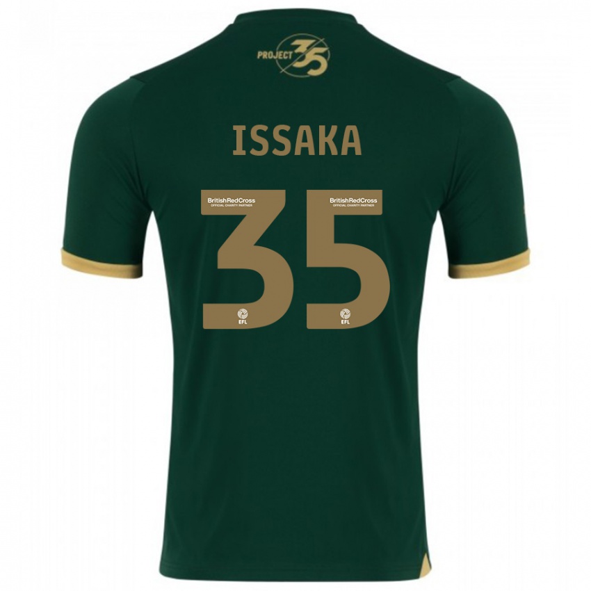 Kinderen Freddie Issaka #35 Groente Thuisshirt Thuistenue 2023/24 T-Shirt België