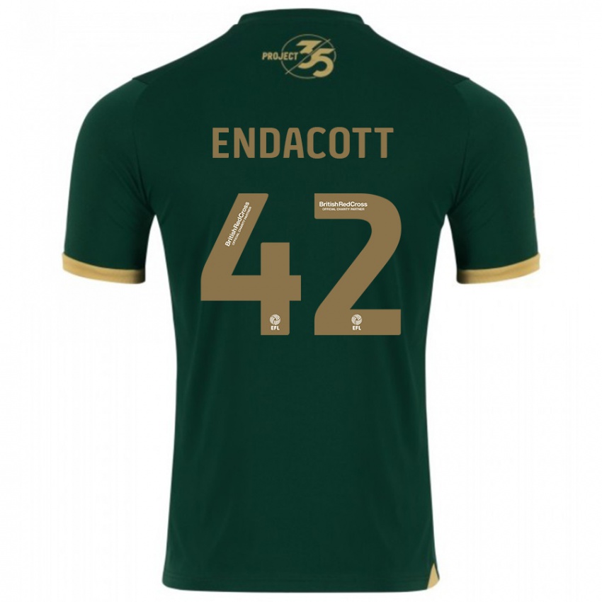 Kinderen Jack Endacott #42 Groente Thuisshirt Thuistenue 2023/24 T-Shirt België