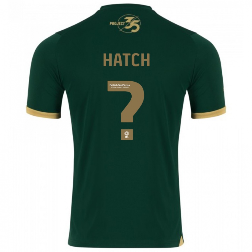 Kinderen Joseph Hatch #0 Groente Thuisshirt Thuistenue 2023/24 T-Shirt België