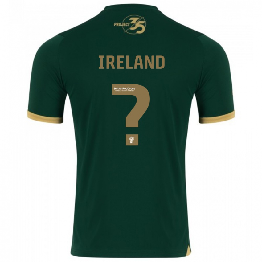 Kinderen Jensen Ireland #0 Groente Thuisshirt Thuistenue 2023/24 T-Shirt België