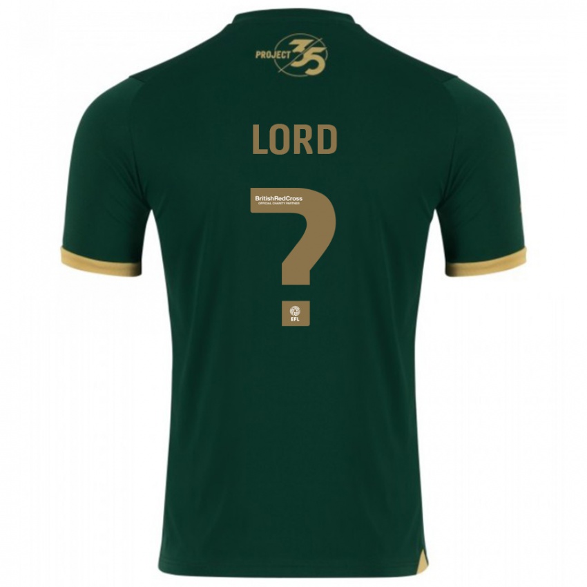 Kinderen Sam Lord #0 Groente Thuisshirt Thuistenue 2023/24 T-Shirt België