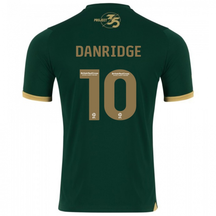 Kinderen Rebecca Danridge #10 Groente Thuisshirt Thuistenue 2023/24 T-Shirt België