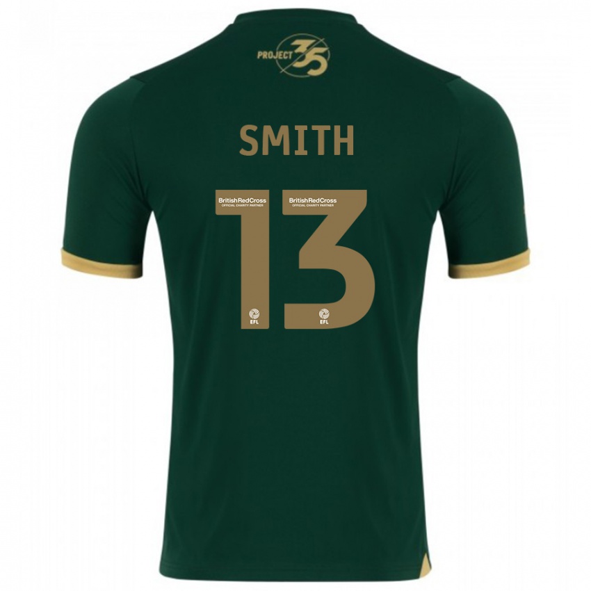 Kinderen Grace Smith #13 Groente Thuisshirt Thuistenue 2023/24 T-Shirt België