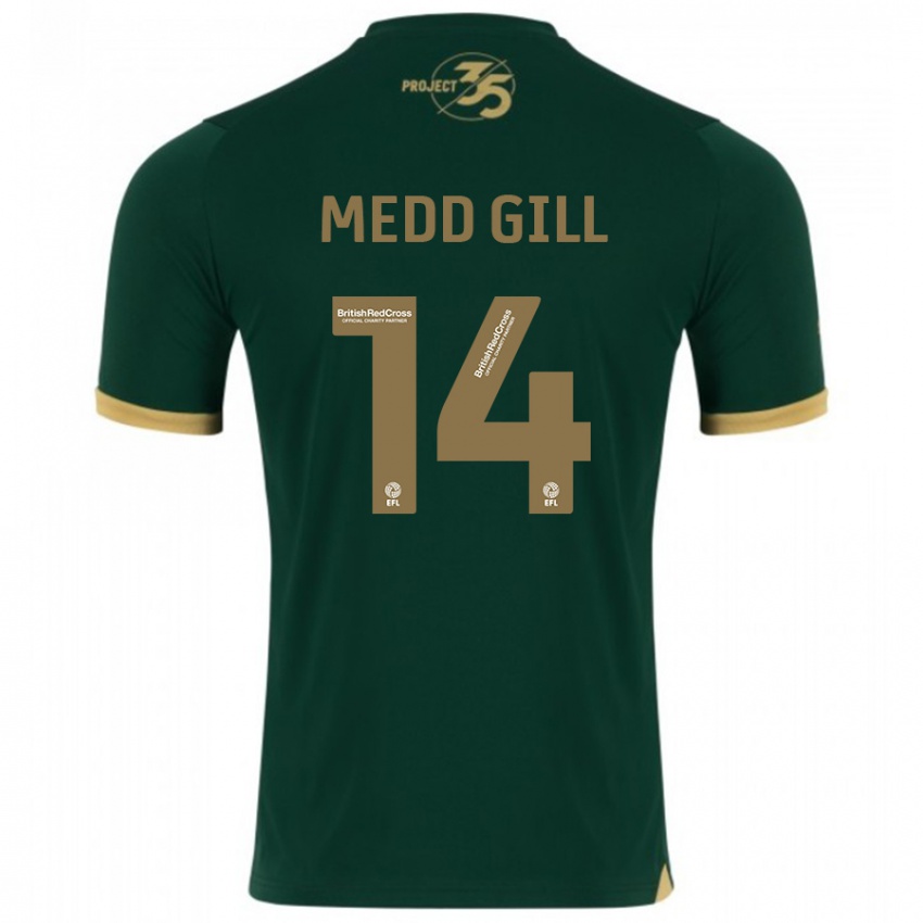 Kinderen Tamsin Medd-Gill #14 Groente Thuisshirt Thuistenue 2023/24 T-Shirt België